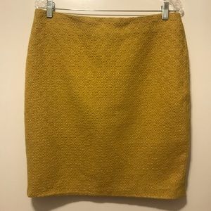 Textured Gold Skirt - 8